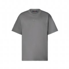Louis Vuitton Men Embossed LV T-Shirt Thunderstorm 1AJAYQ