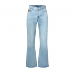 Louis Vuitton Men Flared Fit Denim Pants 1AGIX8