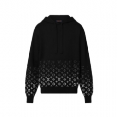 Louis Vuitton Men Gradient Cotton Hoodie 1AFAQD