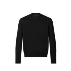 Louis Vuitton Men LVSE LV Embossed Crewneck Black 1A9VV9