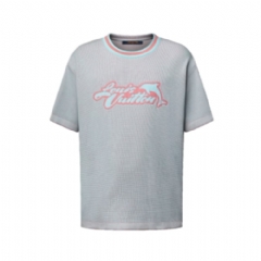 Louis Vuitton Men Graphic Short-Sleeved Crewneck 1AHVO0