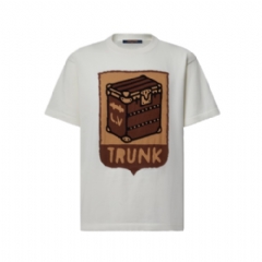 Louis Vuitton Men Graphic Short-Sleeved Crewneck 1AJDWV