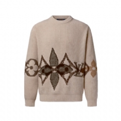 Louis Vuitton Men Graphic Knitted Crewneck 1AJBVT
