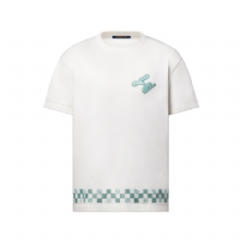 Louis Vuitton Men Embellished Short-Sleeved Crewneck 1AHVO8