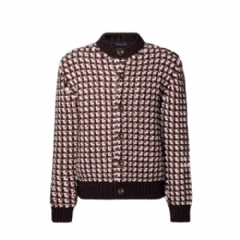 Louis Vuitton Men Chunky Knit Wool Cardigan 1AJUCC