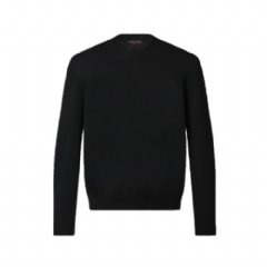 Louis Vuitton Men LVSE LV Embossed Crewneck Black 1A9FPI