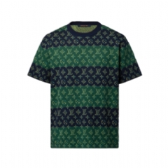 Louis Vuitton Men Monogram Short-Sleeved Crewneck 1AIJZT