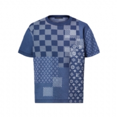 Louis Vuitton Men Short-Sleeved Knitted Crewneck 1AIMBW