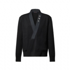 Louis Vuitton Men Hybrid Embellished Cardigan 1AIM96