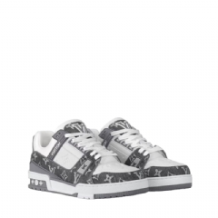 Louis Vuitton Women LV Trainer Sneaker Grey 1AHOU9