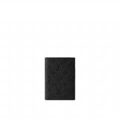 Louis Vuitton Women Passport Cover Monogram Empreinte Leather Black M63914