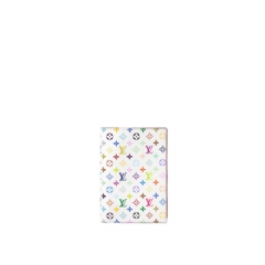 Louis Vuitton Women LV x TM Passport Cover Multicolore Blanc M14178