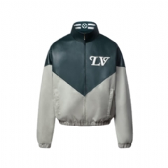 Louis Vuitton Men Graphic Leather Mix Tracktop 1AIJX0