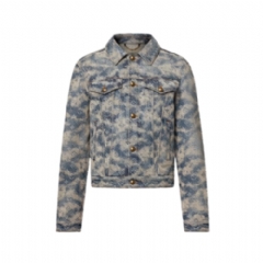Louis Vuitton Men Monogram Denim Trucker Jacket 1AJBA4