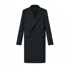 Louis Vuitton Men Double-Breasted Tailored Coat 1AIHXL