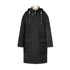 Louis Vuitton Men Cashmere-Silk Blend Double Face Coat 1AJBII