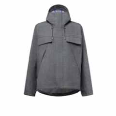 Louis Vuitton Men Prince Of Wales Printed Parka 1AJUJN