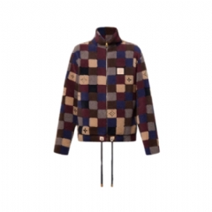 Louis Vuitton Men Damier Fleece Blouson 1AJCAT