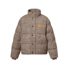 Louis Vuitton Men Tweed Down Blouson 1AJBDB