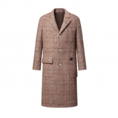 Louis Vuitton Men Tailored Single-Breasted Workwear Coat 1AIMTC
