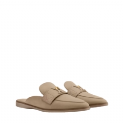 Louis Vuitton Women LV Mare Flex Open Back Loafer Beige 1AIGJO