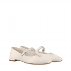 Louis Vuitton Women Swing Flat Mary Jane Ballerina ECRU 1AGUO5
