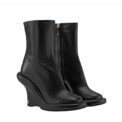 Louis Vuitton Women Lounge Wedge Ankle Boot 1AISF1