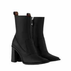 Louis Vuitton Women Berlin Ankle Boot Black 1AGVK2