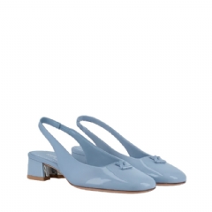 Louis Vuitton Women Swing Slingback Pump Light Blue 1AGU65