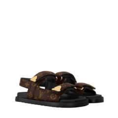 Louis Vuitton Women LV Sunset Comfort Sandal CACAO 1AHNWU