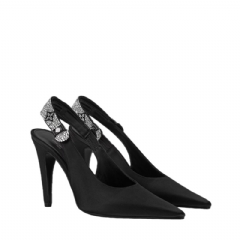 Louis Vuitton Women Legacy Slingback Pump Black 1AISLP