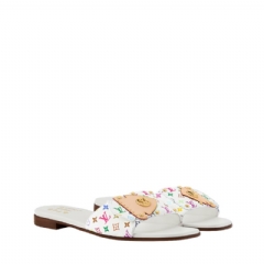 Louis Vuitton Women LV x TM LV Frame Flat Mule 1AJJYL