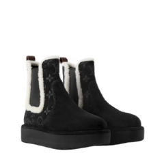 Louis Vuitton Women Aspen Chelsea Ankle Boot Black 1AIUD8