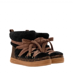 Louis Vuitton Women LV Cloud Lace-Up Ankle Boot Sneaker Black 1AIV15