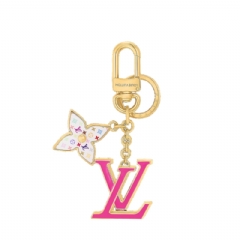 Louis Vuitton Women LV x TM LV Iconic Monogram Multicolor Key Holder M02466