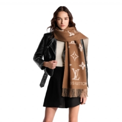 Louis Vuitton Women Reykjavik Scarf Sand M76067