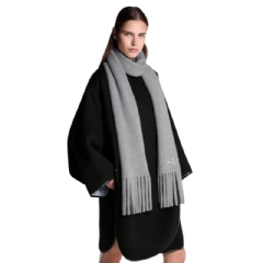 Louis Vuitton Women LV Fluffy Scarf Grey M96932