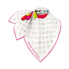 Louis Vuitton Women LV x TM Monogram Superflat Square 90 M96097