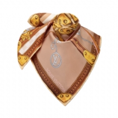 Louis Vuitton Women Strap And Trunk Square 90 Beige M97959