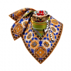 Louis Vuitton Women LV Carrousel Square 90 Yellow M97680