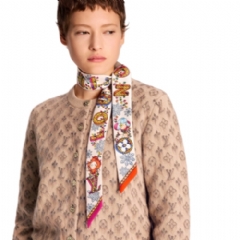 Louis Vuitton Women Vivienne Winter Celebration BB Bandeau White M97339