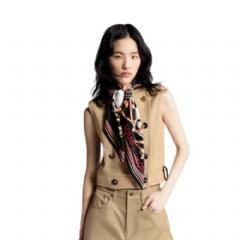 Louis Vuitton Women Ultimate Monogram Square 90 Black M76649