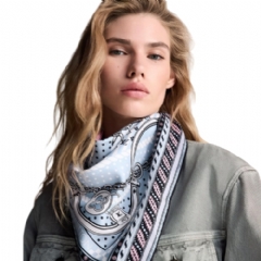 Louis Vuitton Women Ocean Bandana Square 90 Pink M96517