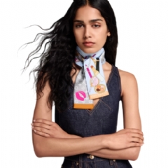 Louis Vuitton Women Paris En Beaute Bandeau Light Grey M97596