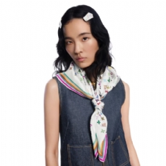 Louis Vuitton Women LV x TM Monogram Multicolor Square 90 M94967