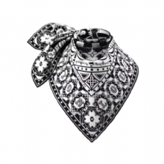 Louis Vuitton Women LV Carrousel Square 70 Black M96997