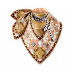 Louis Vuitton Women LV Carrousel Square 90 Green M96974