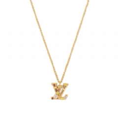 Louis Vuitton Women Lady LV Necklace Golden M02690
