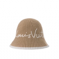 Louis Vuitton Women LV Script Hat M5189M
