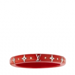 Louis Vuitton Women LV Sparks Bangle Red M1690M